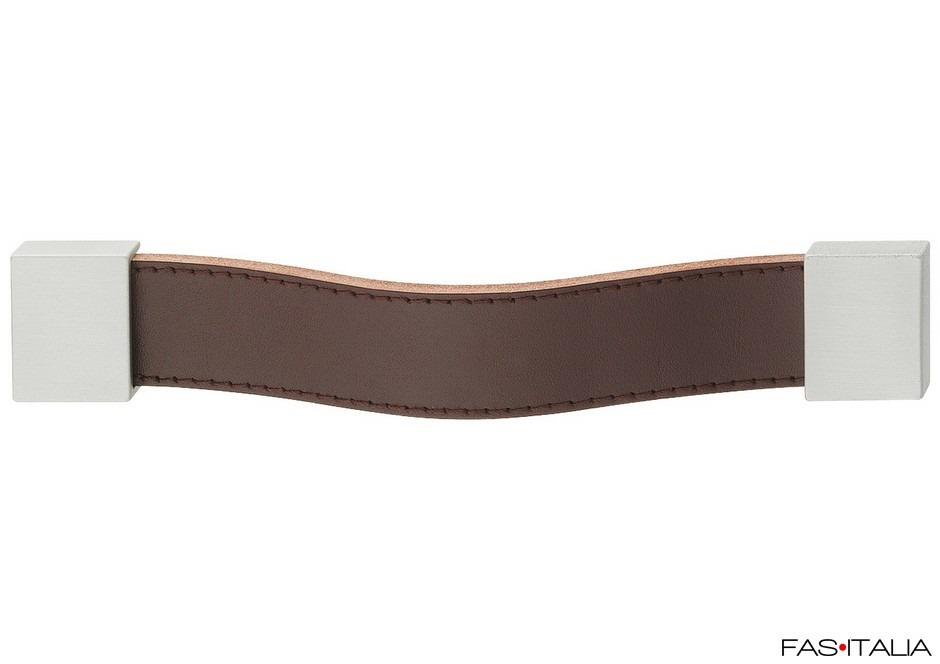 Maniglia ad arco in pelle