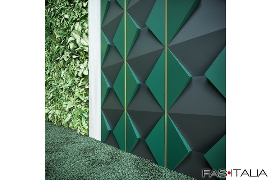 Decorazione in poliuretano per parete