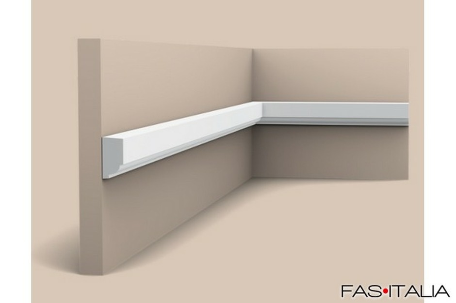 Cornice per parete in poliuretano