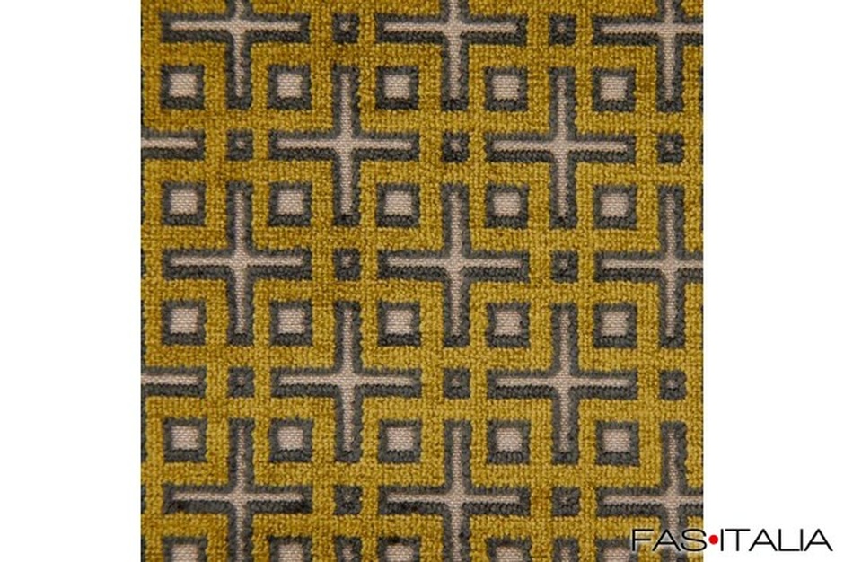 Velluto jacquard antifiamma