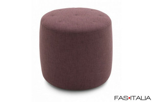 Pouf circolare Ø 49 h 43 cm