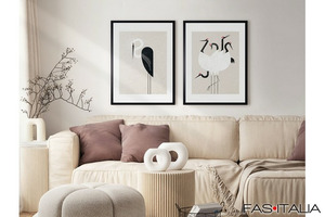 Quadro con soggetti naturali