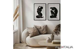 Quadro con figura femminile