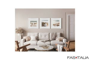 Quadro con cornice quadrata per hotel
