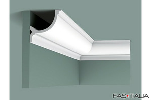 Cornice arrotondata da soffitto