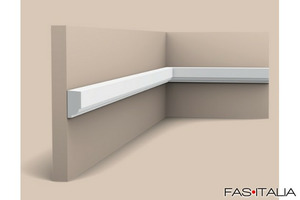 Cornice per parete in poliuretano