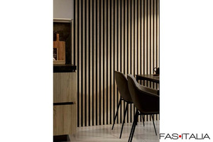 Doghe componibili in MDF per decorazione h 275 cm Doghe componibili in MDF per decorazione h 275 cm